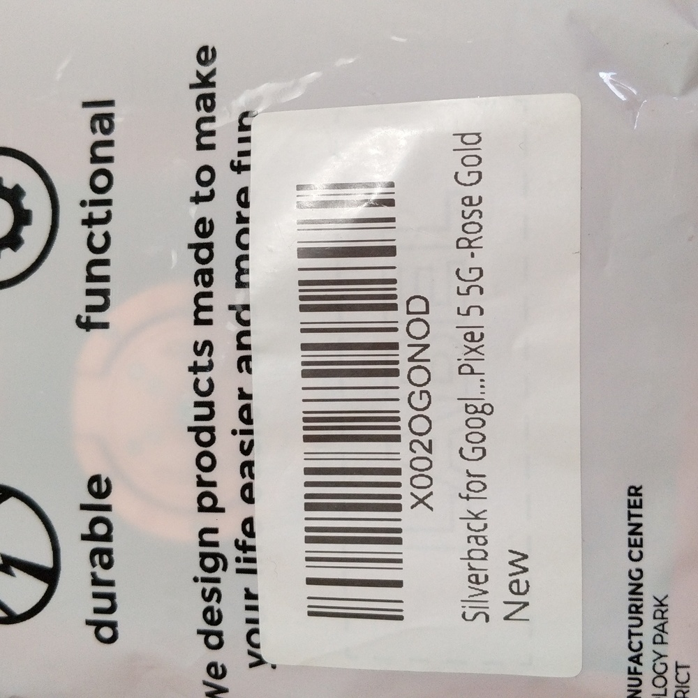 Google Pixel 5 5g Rose Gold Clear Cover Strap Moving Holographic Sparkle… - Picture 7 of 8